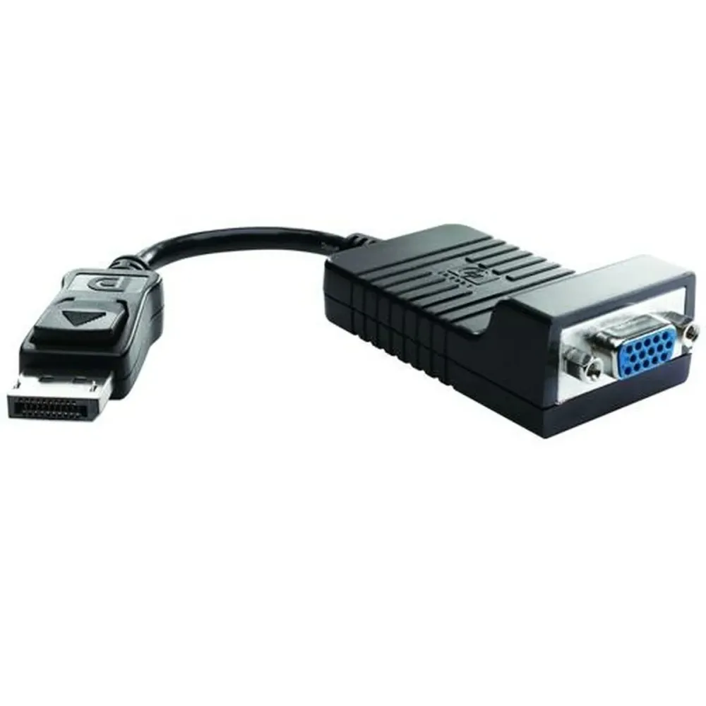 Adaptor DisplayPort la VGA HP AS615AA Negru 20 cm (1)