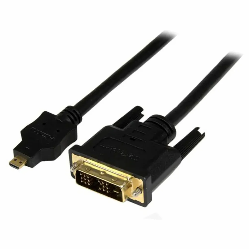 Adaptor HDMI la DVI Startech HDDDVIMM1M Negru 1 m