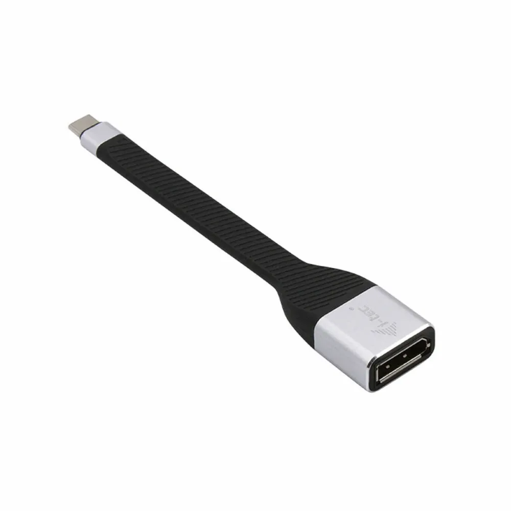 Adaptor USB C la DisplayPort i-Tec C31FLATDP60HZ Negru