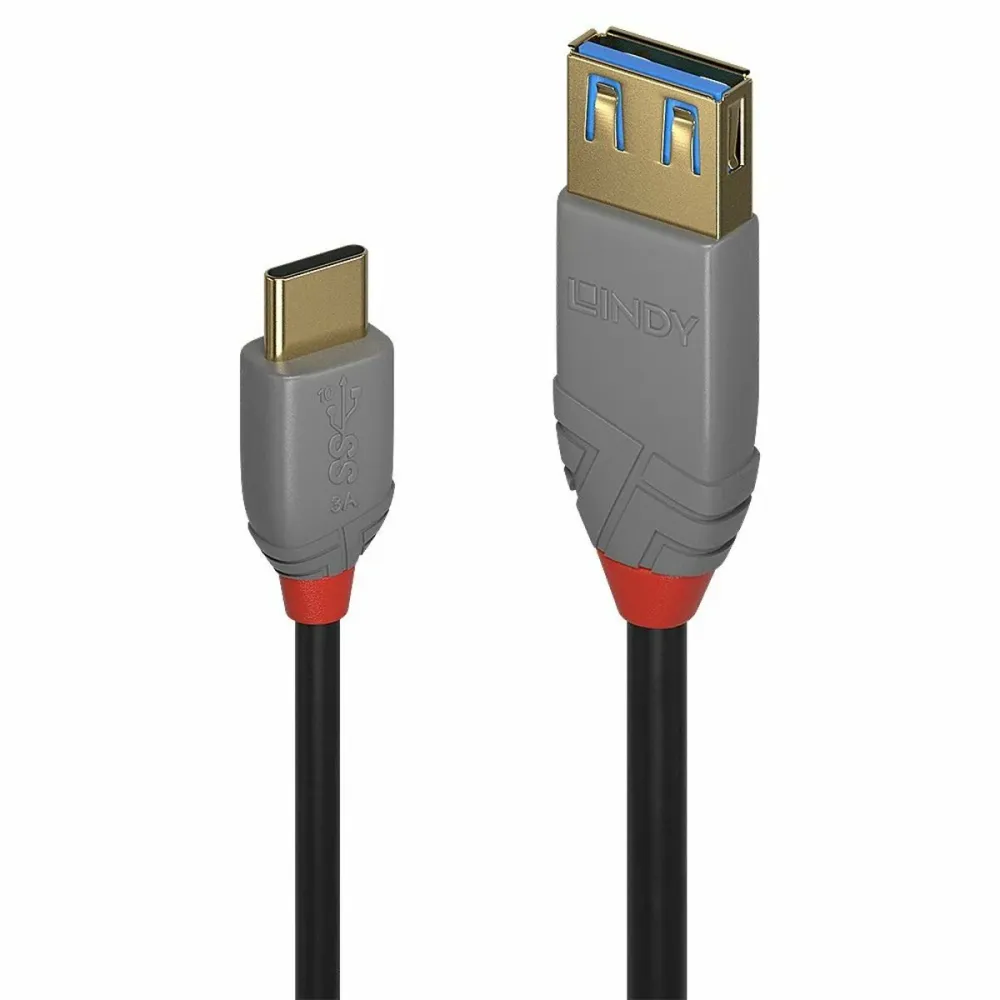 Adaptor USB C la DisplayPort LINDY 36895 150 cm Negru
