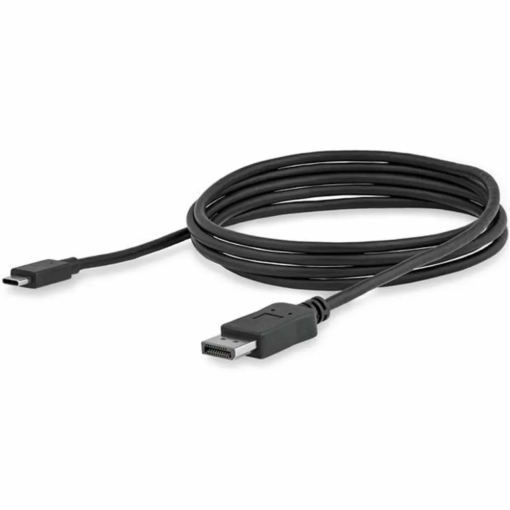 Adaptor USB C la DisplayPort Startech CDP2DPMM6B (1,8 m) Negru