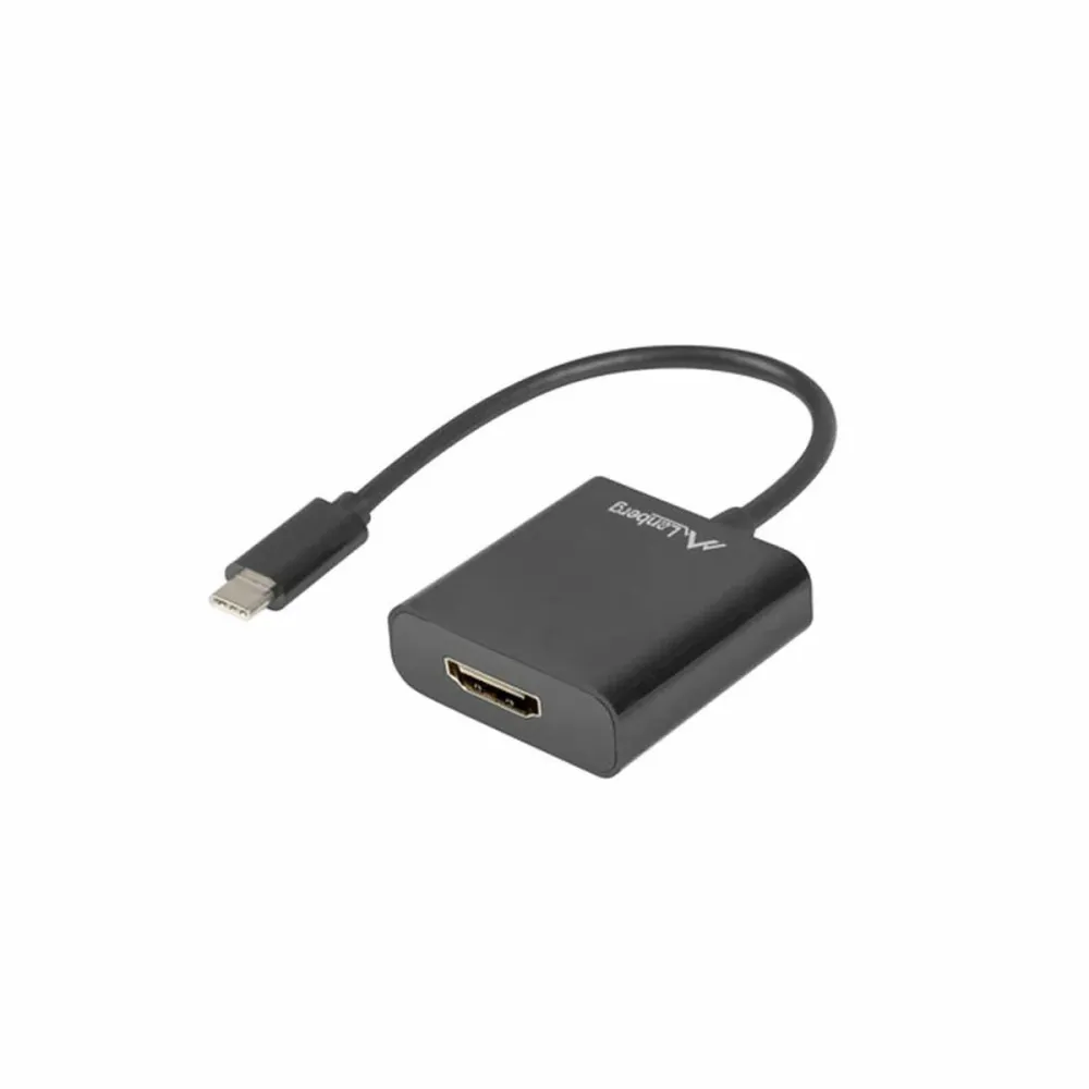 Adaptor USB C la VGA Lanberg AD-UC-HD-01 Negru