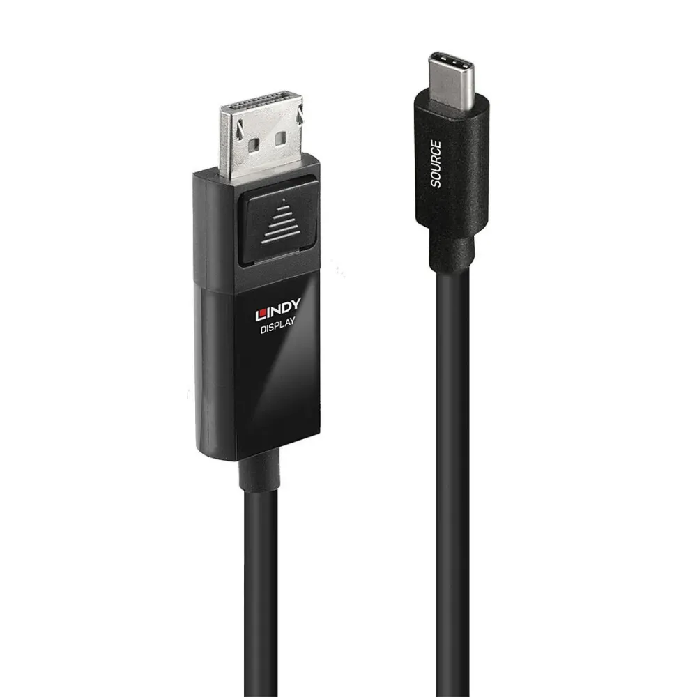 Adaptor USB-C la DisplayPort LINDY 43342 2 m