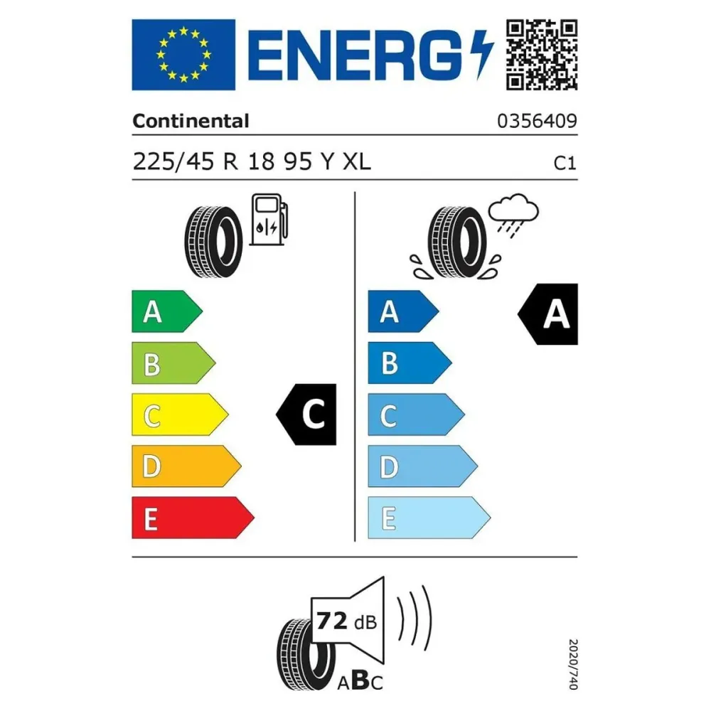 Anvelopă auto Continental CONTISPORTCONTACT-5 225/45YR18