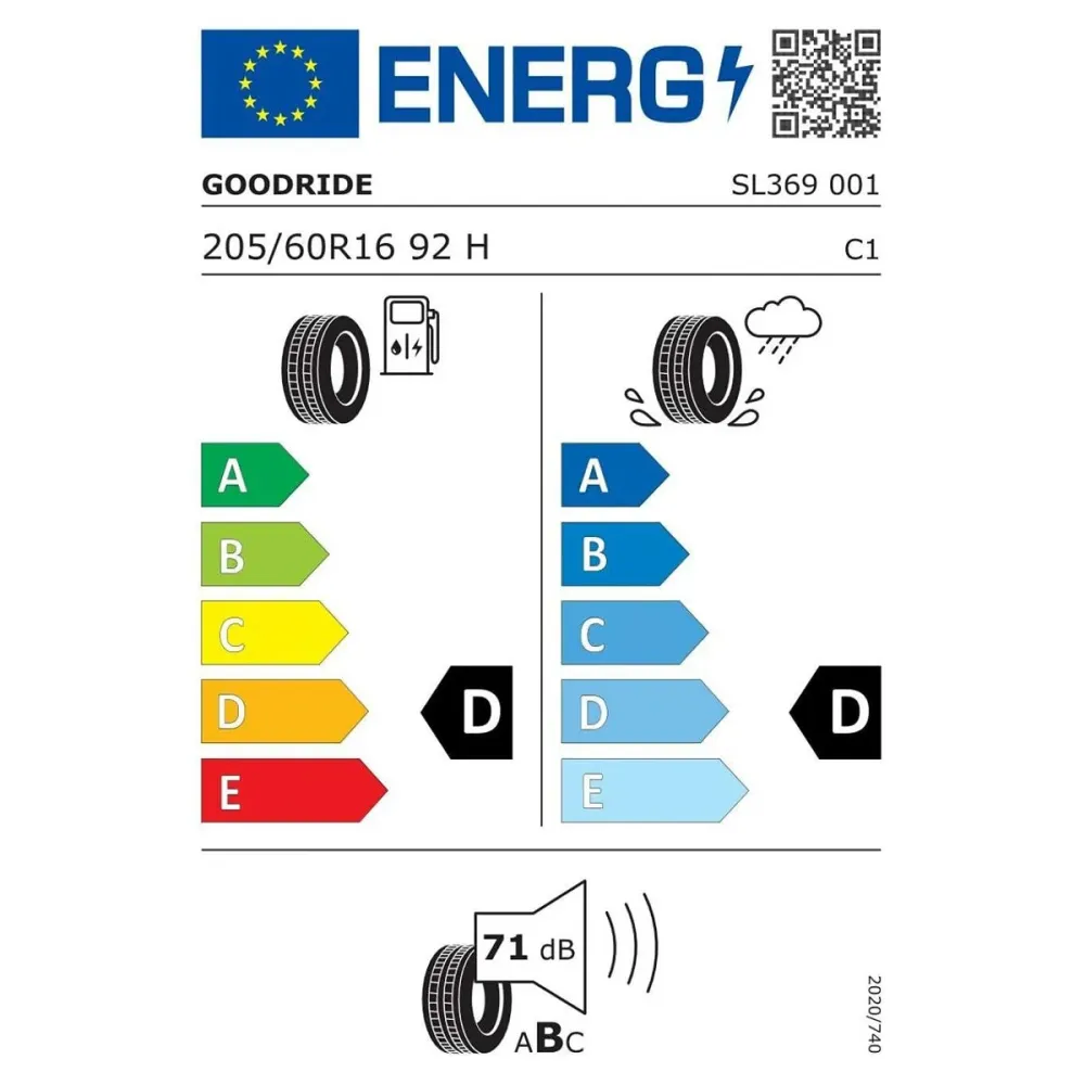 Anvelopa ATV Goodride RADIAL SL369 /T 205/60HR16