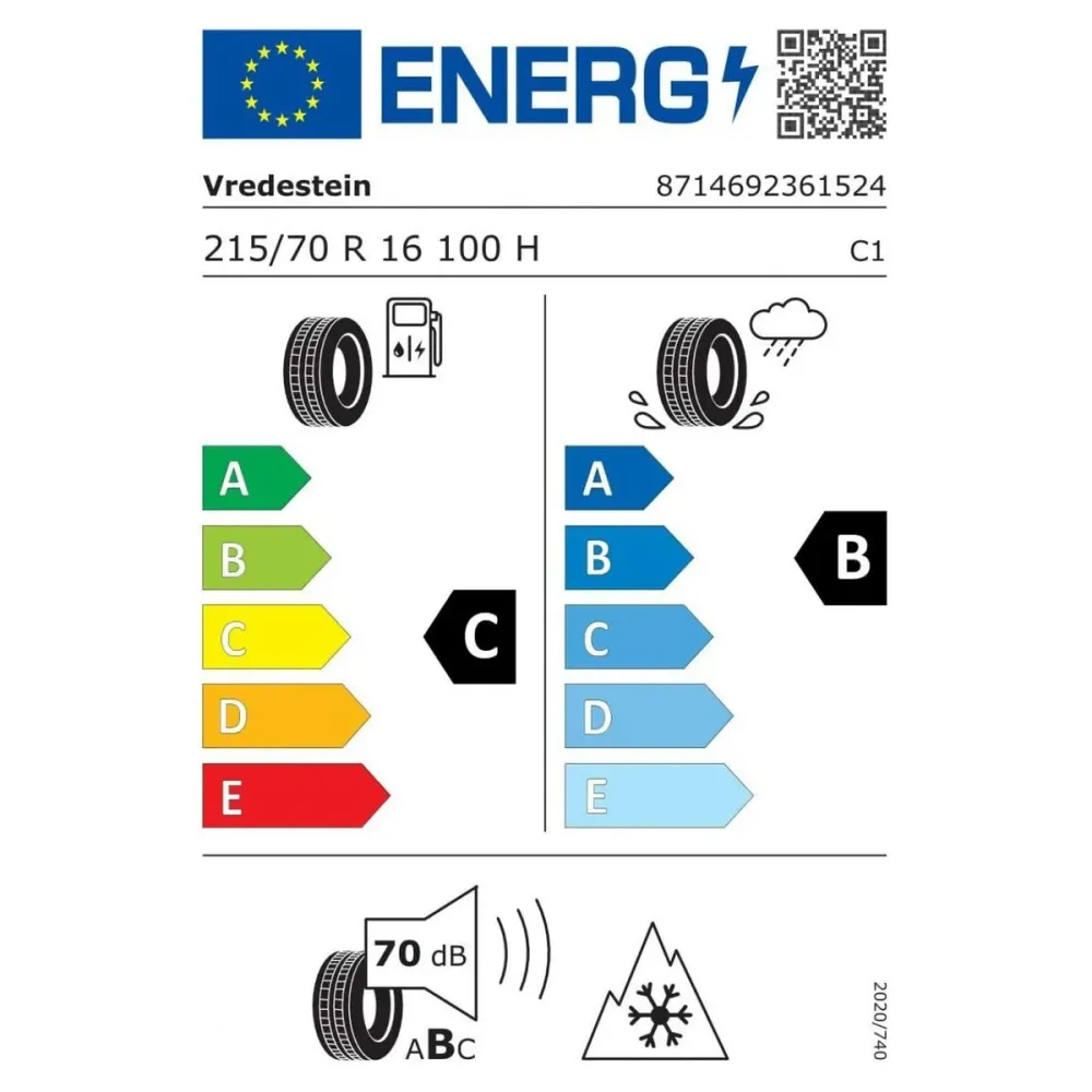 Anvelopa ATV Vredestein WINTRAC 215/70HR16
