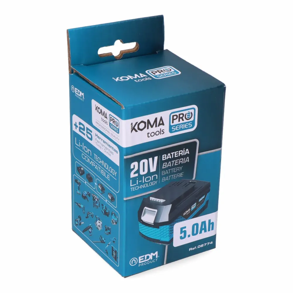 Baterie de litiu reîncărcabilă Koma Tools Pro Series