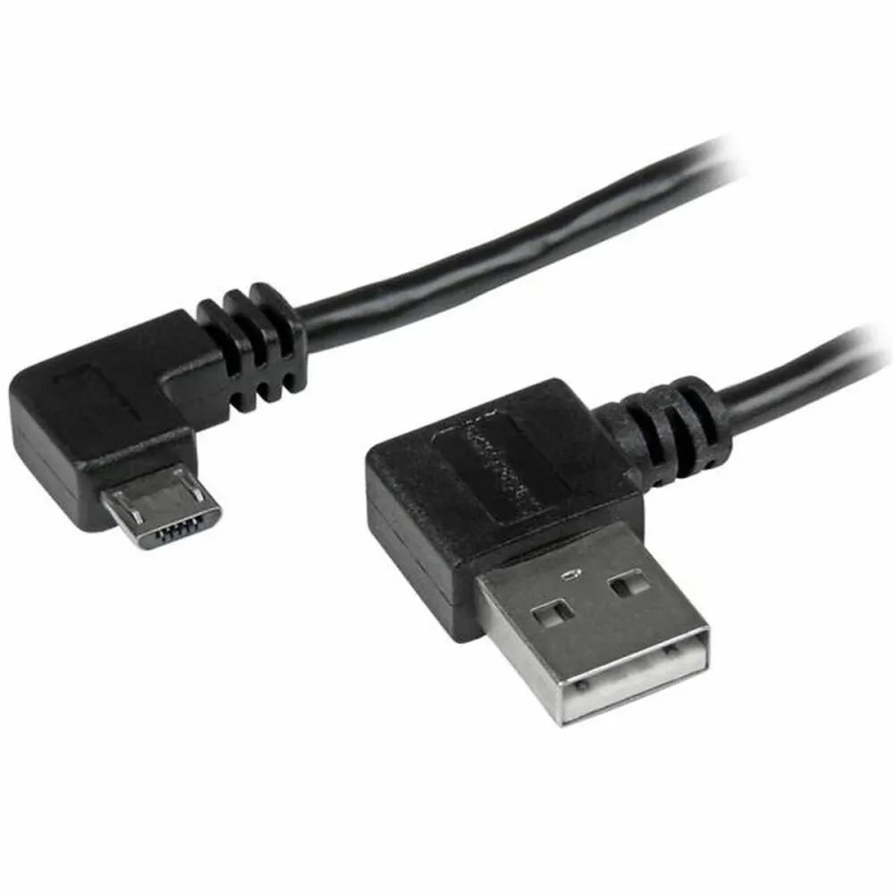 Cablu USB la Micro USB Startech USB2AUB2RA1M Negru