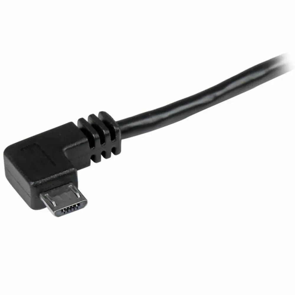 Cablu USB la Micro USB Startech USB2AUB2RA1M Negru