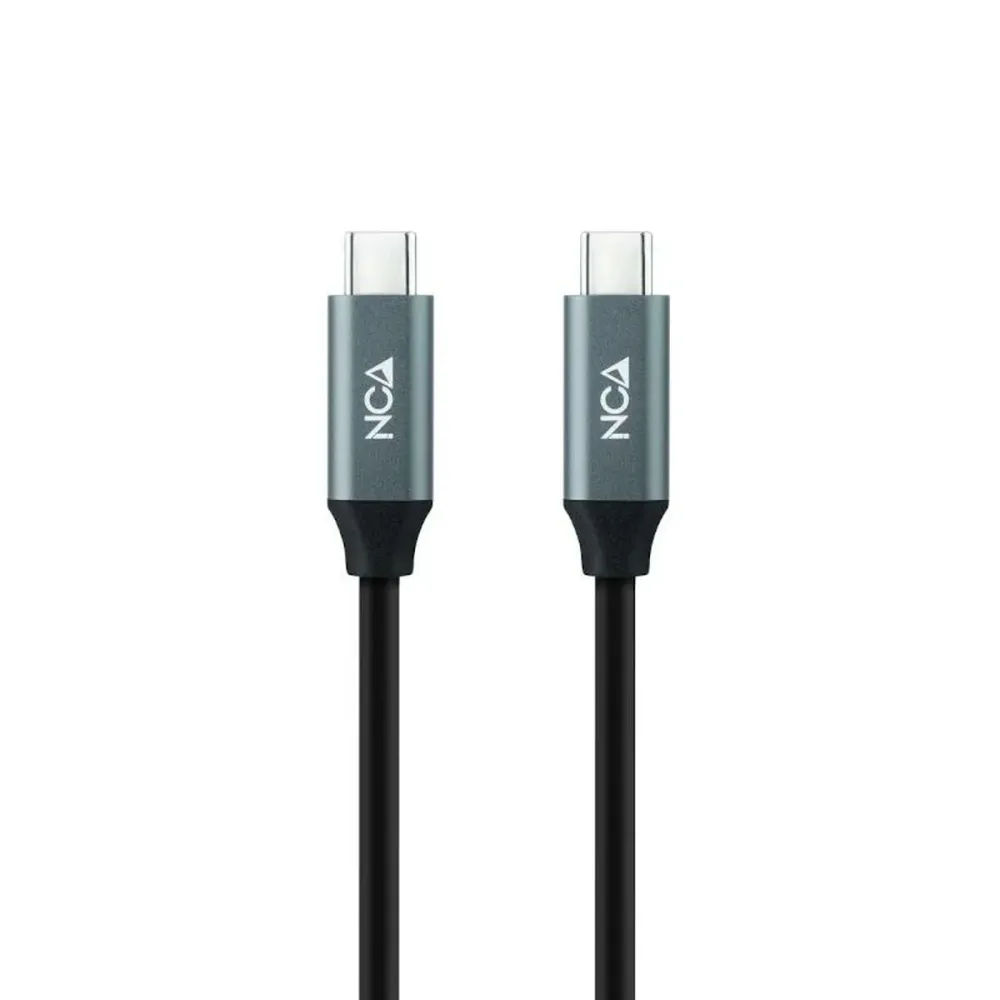 Cablu USB C NANOCABLE 10.01.4301-L150 1,5 m Negru 4K Ultra HD