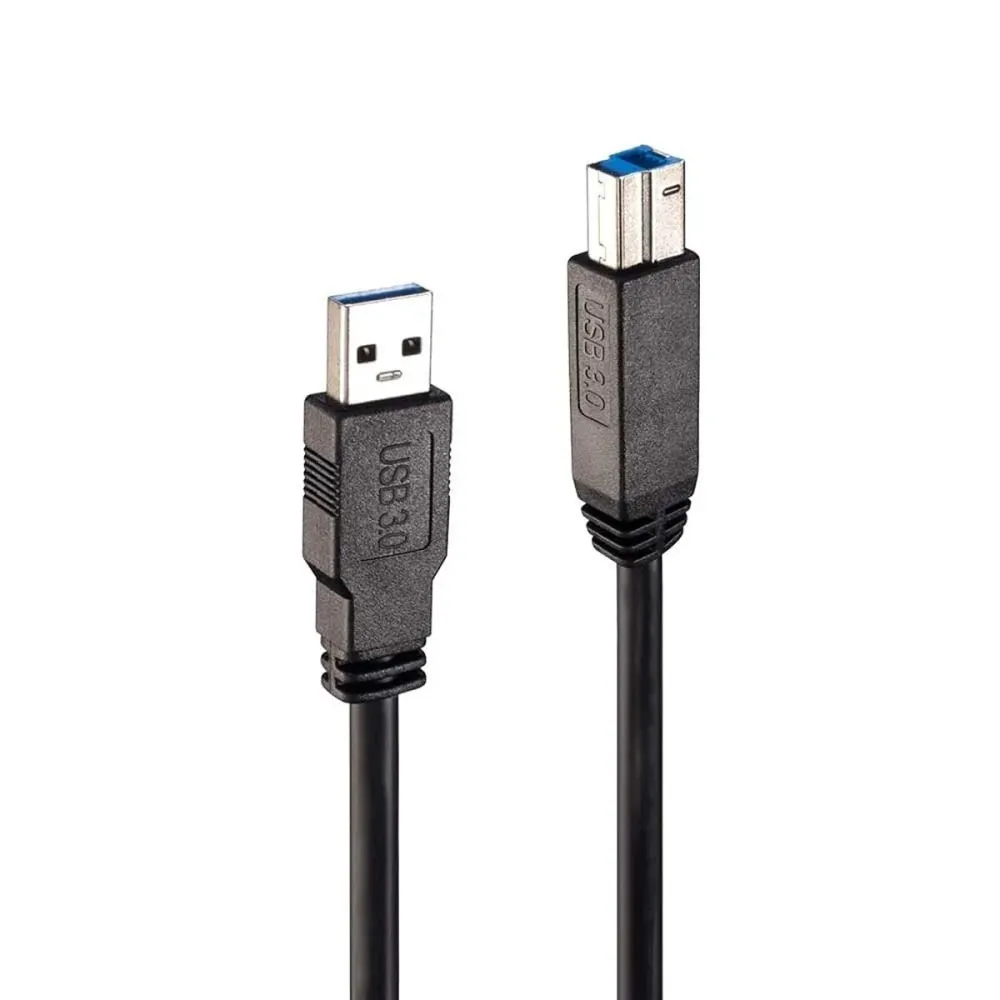 Cablu USB la USB B LINDY 43098 10 m Negru