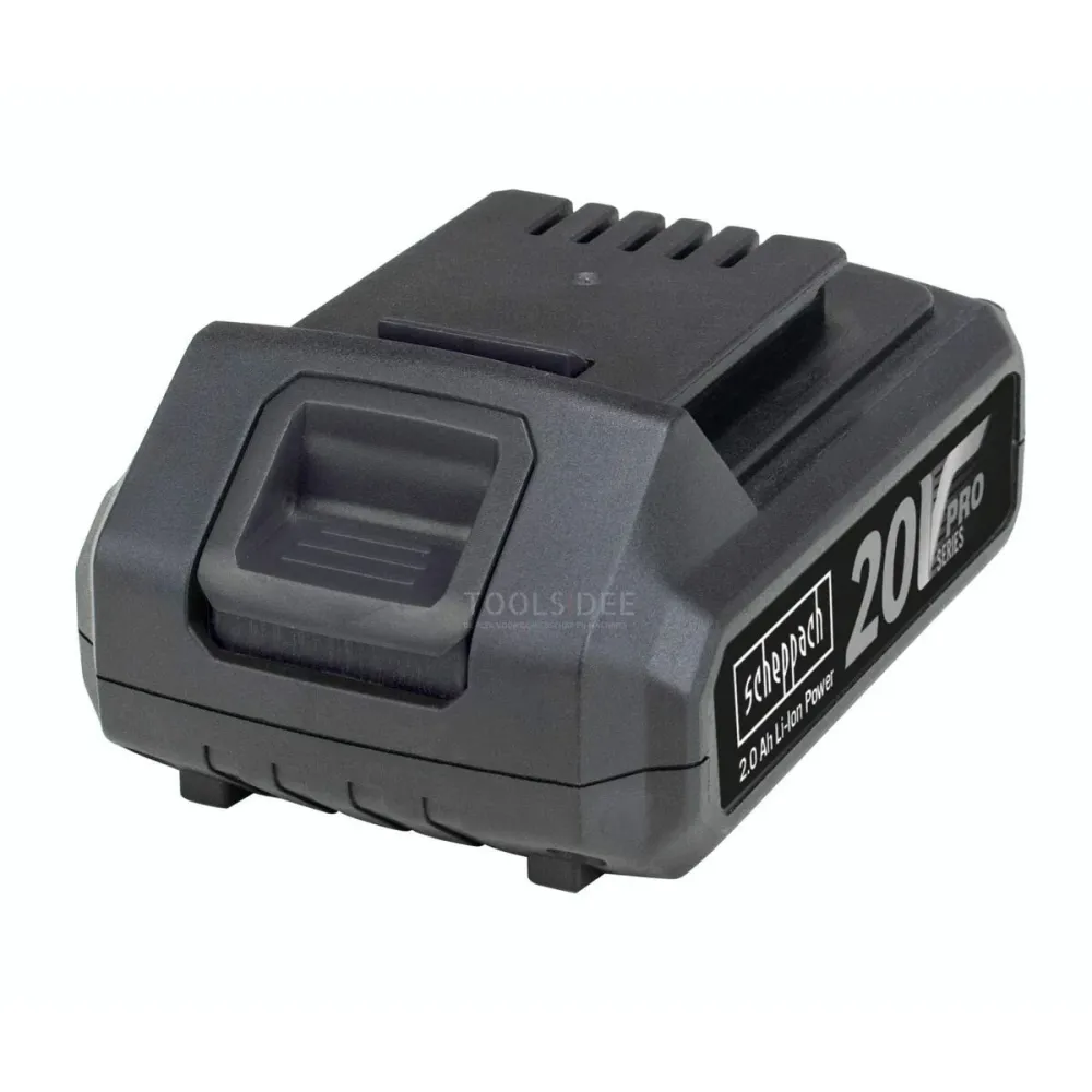 Charger and rechargeable battery set Scheppach 7909205704 20 V Litio Ion 2 Ah