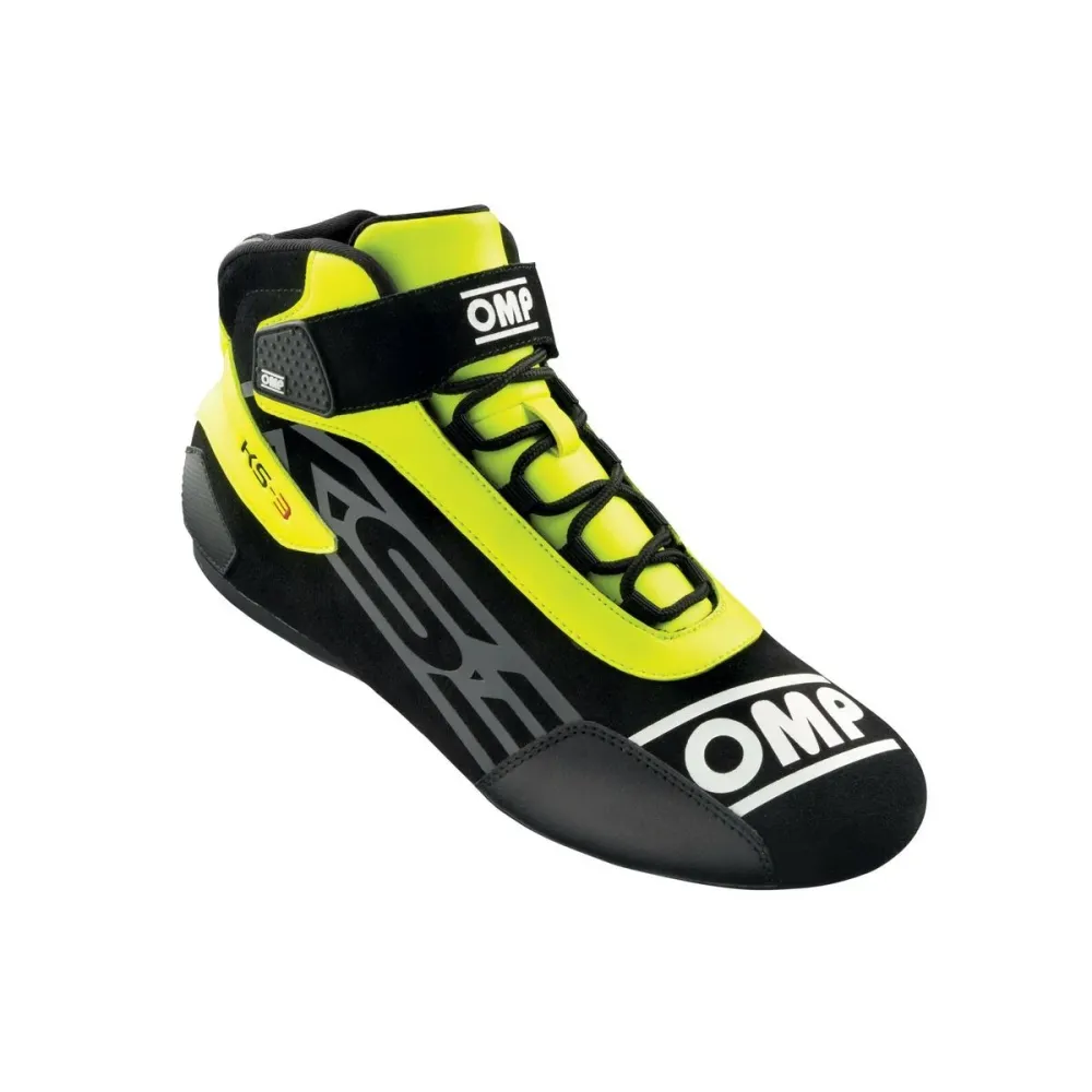 Ghete de curse OMP KS-3 Negru/Galben 41