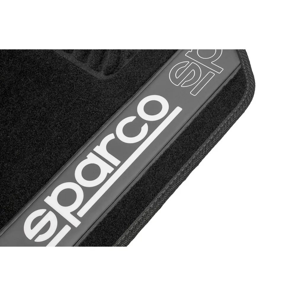 Set de covoraș pentru podea auto Sparco F510 Covor Universal Negru Gri 4 Piese