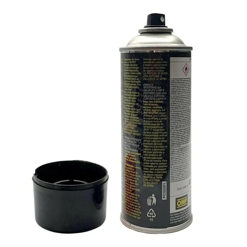 Spray cu vopsea OMP OMPPC02001000071 Etrierele de frână 400 ml Negru