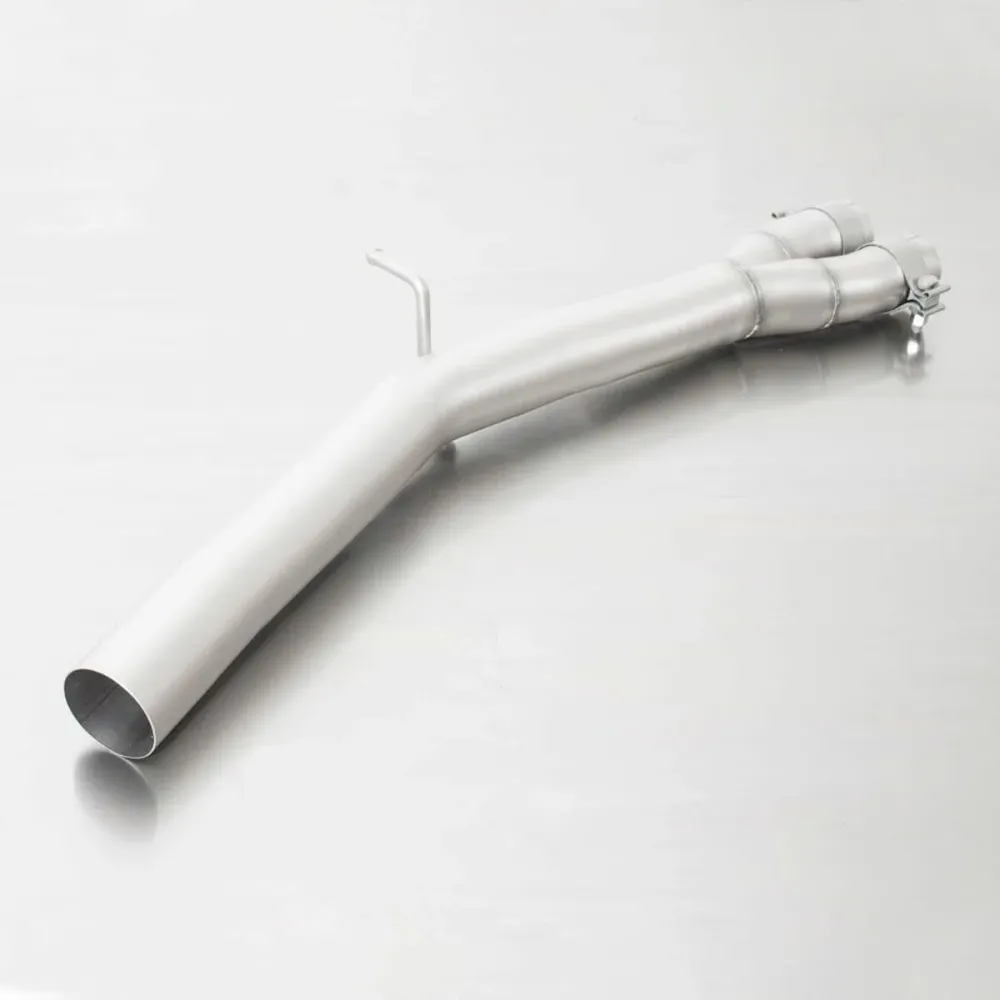 Tobă de eșapament față Remus 047015 0000 Ø 7 cm Ø 7,6 cm