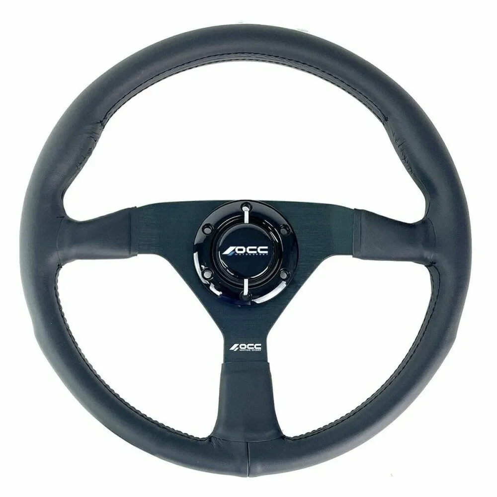 Volan de curse OCC Motorsport OCCVOL014 Negru Piele 350 mm