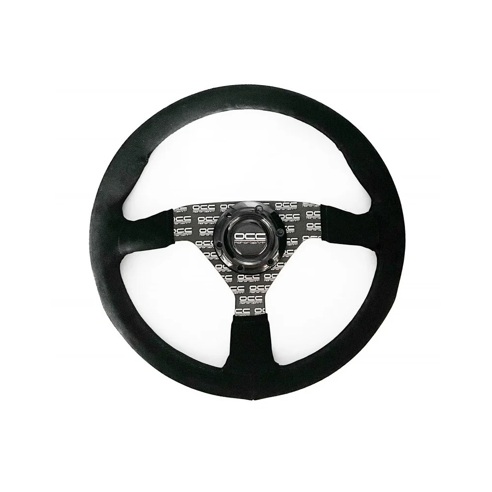 Volan de curse OCC Motorsport OCCVOL015 Negru Piele Ø 35 cm