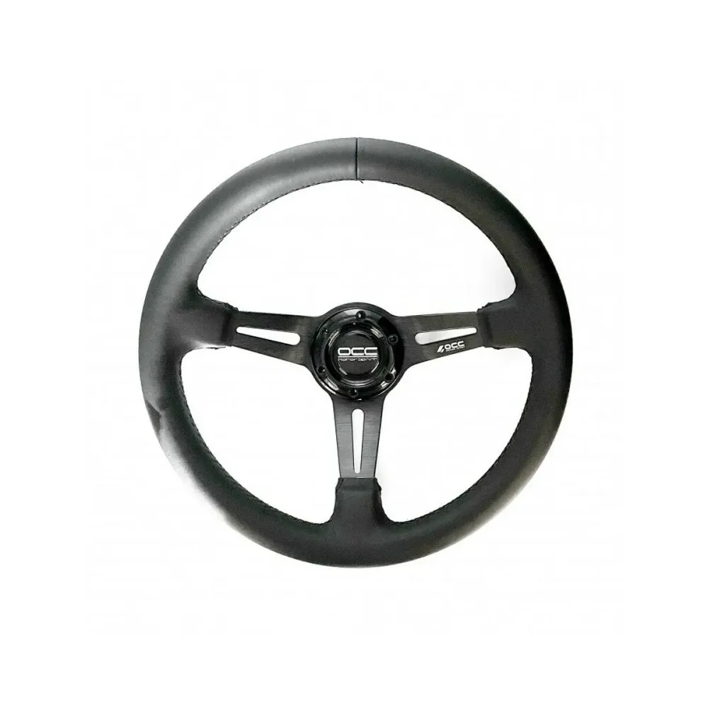Volan de curse OCC Motorsport OCCVOL016 Negru Piele Ø 35 cm