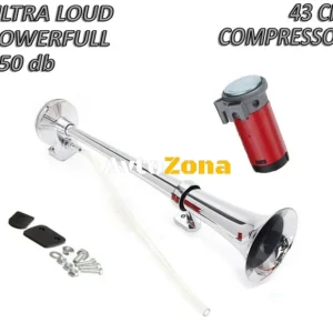 12V corn puternic corn singur cu compresor pentru camion van masina 43 cm.