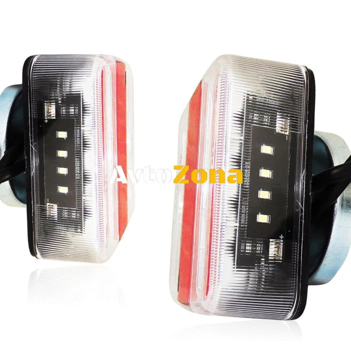 12V LED stop cinci funcții pentru remorci și roți cu cablu magnetic
