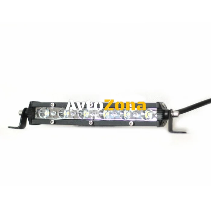 18.5cm Flexzon Power LED Bar cu lumină direcțională Spot 18W 6 LED 12V 24V ATV, Jeep, 4x4, Offroad, Camion