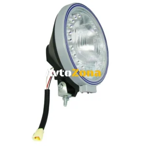 23cm halogen universal - funcție angel eyes cu 20 LED-uri - far de ceață - lumină direcțională - 24V