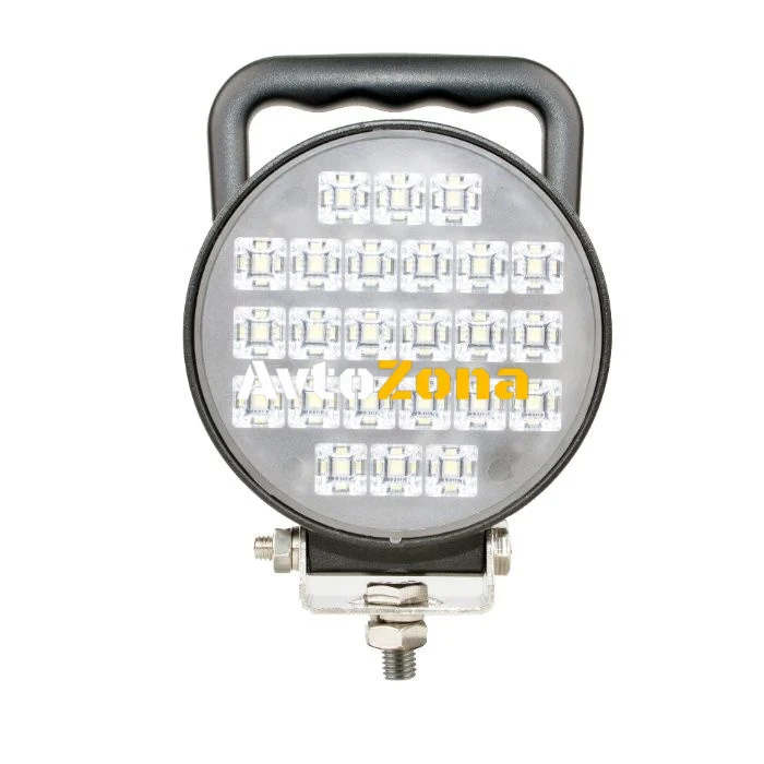 24W 2040lm LED LED Diode Far de lucru lampă Spotlight cu mâner și comutator