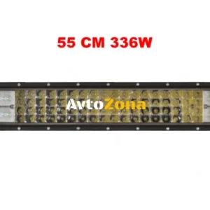 55cm 336W Puternic 7D 7D Led Bar LED Diode Bar Spotlight 12V 24V 4 Row
