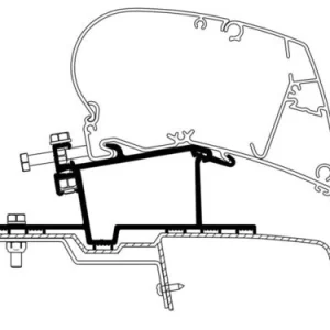 Adaptor pentru marchiza THULE Omnistor ( Ren.Master, Movano 2010 - )