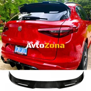 Alfa Romeo Stelvio (2017-2021) - Spoiler anti-aripă negru lucios