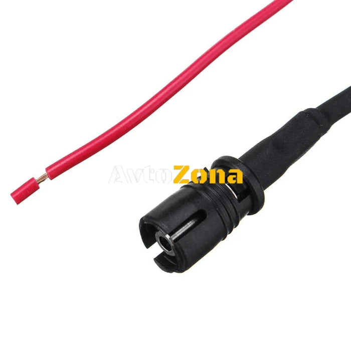 AM-FM Black Car Antenna 3 cm cu amplificator RAKU II pentru Volkswagen Audi Seat Skoda Volkswagen Audi Seat Skoda
