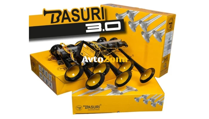 BABY SHARK AXEL F Corn muzical și 18 melodii suplimentare 12V - 24V Super Powerful +130db pentru autocamion Tractor Camion...