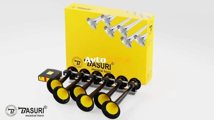 BABY SHARK AXEL F Corn muzical și 18 melodii suplimentare 12V - 24V Super Powerful +130db pentru autocamion Tractor Camion...