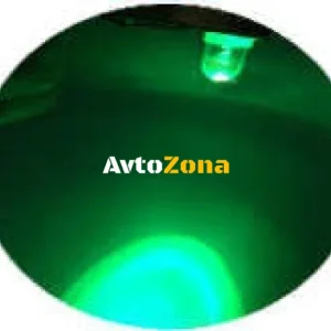 Becuri LED pentru tablou de bord, indicator, T10 W5W, 1X LED, 12V, verde