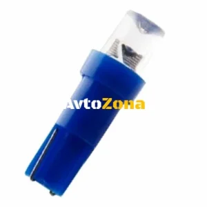 Becuri LED tip T5 12V/1,2W albastru