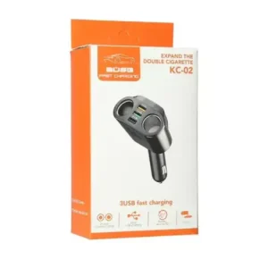 Brichetă universală cu 2 prize și 3 porturi USB - 12V/24V