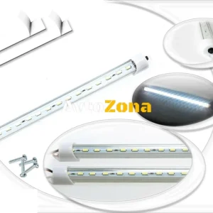 1 Bucată Lumină interioară cu LED, tub, 32cm 24 LED, lumină albă, 12V, 1.5W , pentru mașă, camionetă, casă sau birou