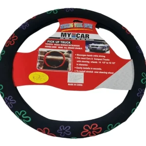 Capac volan - Design floral cu flori, 38 cm