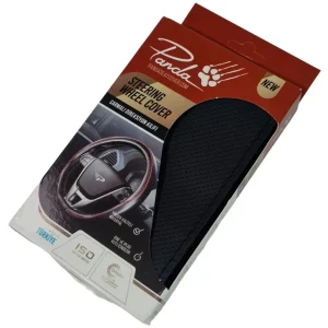 Capac volan Panda - negru perforat