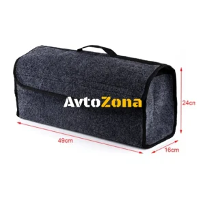 Car Bag Organizer Bus Truck Instromenti Shout Black New 49 x16 x 24 cm