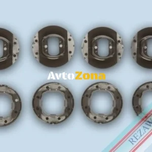Cleme pentru covorașe Rezaw-Plast pentru HONDA - 4 buc. pentru 2 covorașe