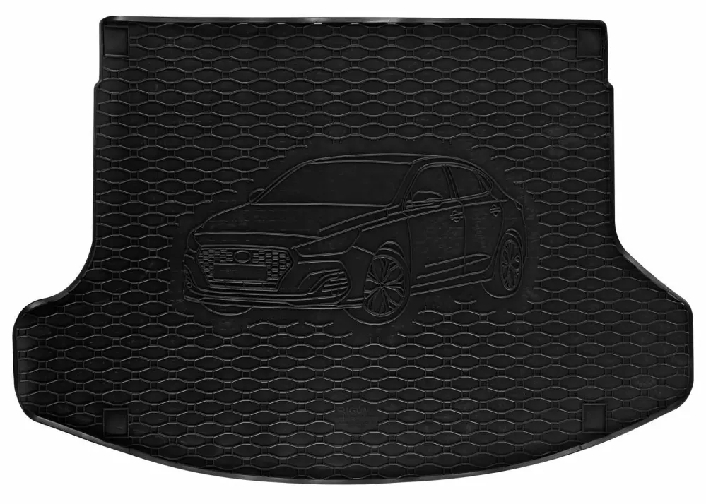 Covor de cauciuc Rigum pentru Hyundai i30 N Fastback (2018+) cu imprimare auto 3D
