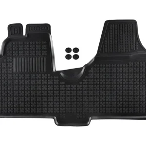 Covoraș din cauciuc Rezaw-Plast pentru Peugeot Expert (2006-2016) - pentru mașini cu podea din piele de căprioară din fabr...