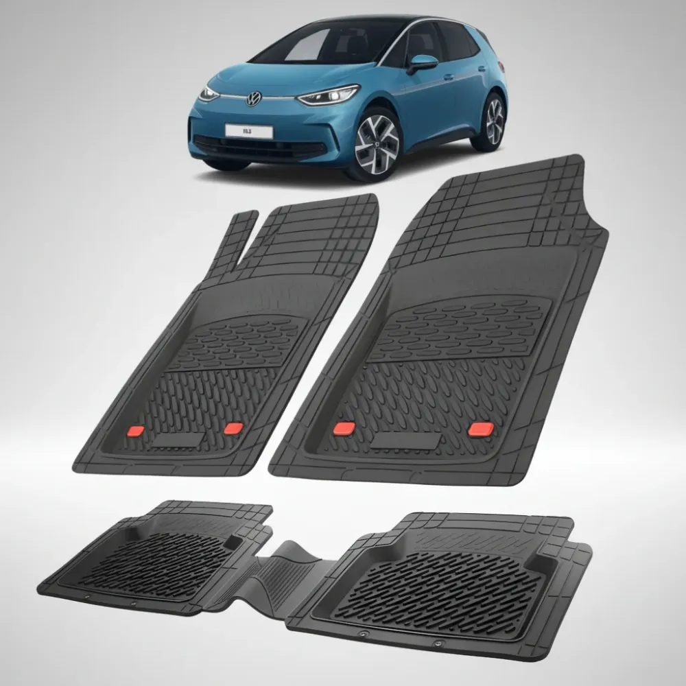 Covorașe Auto Tip Tăviță Compatibile Volkswagen ID.3 2019-2025 - Black