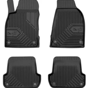 Covorașe de cauciuc 2.5D Frogum Model 77 pentru Audi A4 B7 (2004-2008)