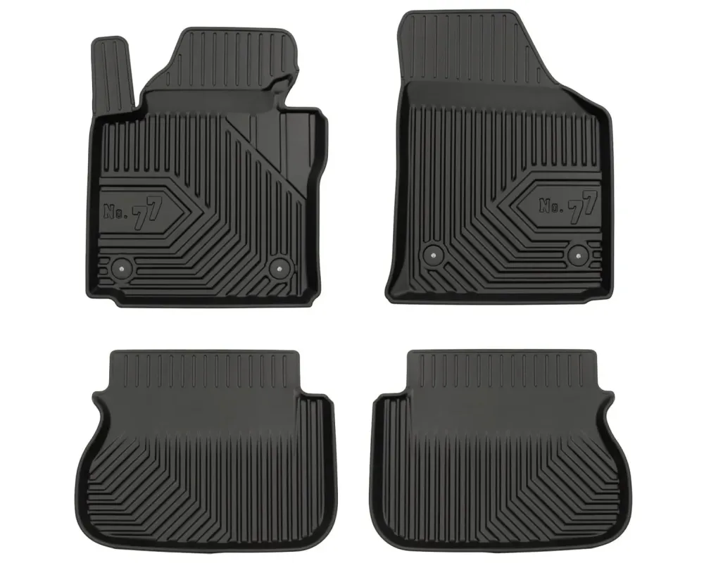 Covorașe de cauciuc 2.5D Frogum №77 pentru VW Caddy Life (2004-2020)