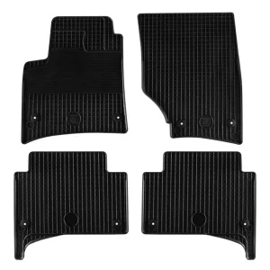 Covorașe de cauciuc Gumarny Zubri pentru VW Touareg (2002-2010) găuri ovale