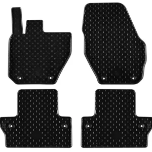 Covorașe de cauciuc Gumarny Zubri pentru Volvo V60 (2011-2018), 4 bucăți, negru