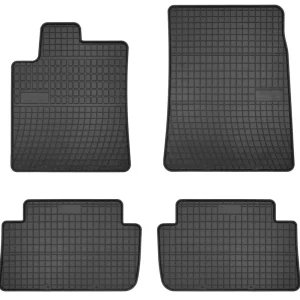 Covorașe din cauciuc Frogum pentru Peugeot 407 (2004-2011), 4 părți, negru